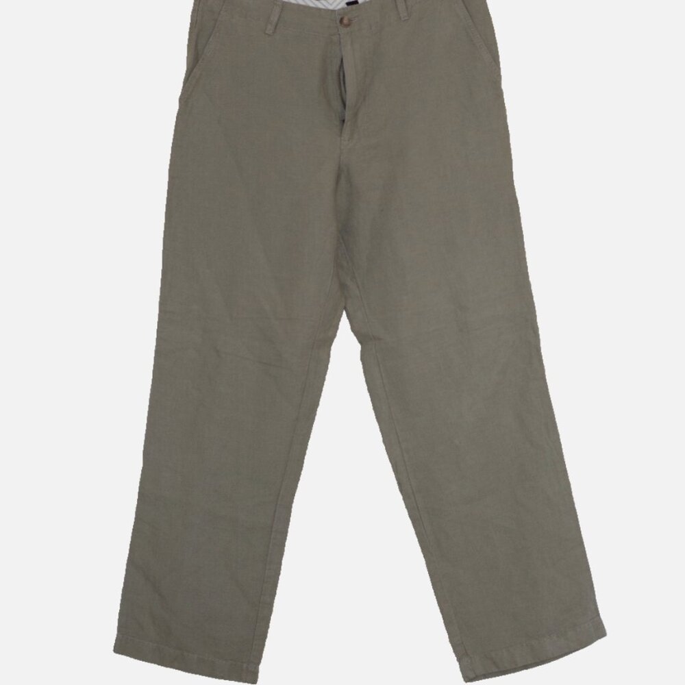 J. Crew Olive Green straight-leg Chinos